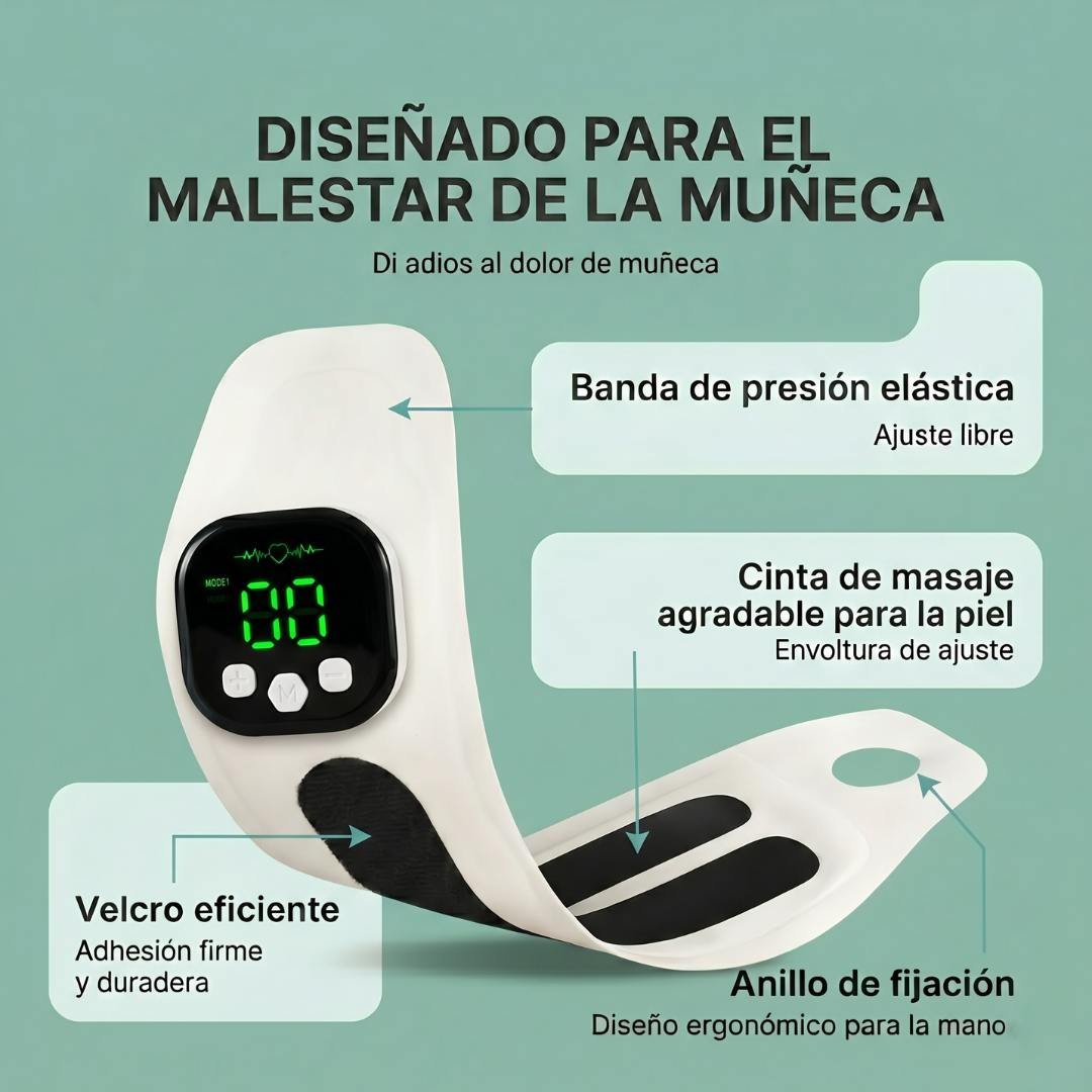 Muñequera de electroterapia
